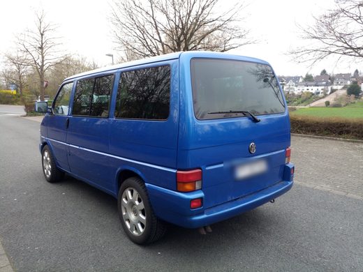 VW T4 tył z lewej strony