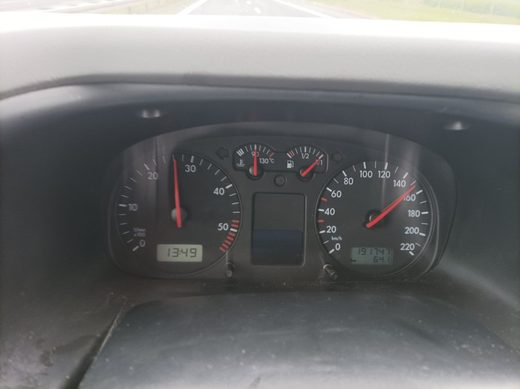 Licznik VW T4 przy ok. 140 km/h